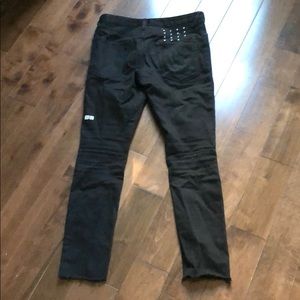 Ksubi unisex black skinny jeans